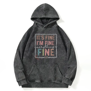 Venta al por mayor de ropa de calle personalizada Sudadera con capucha de alta calidad de lana Vintage en blanco sudaderas con capucha con bolsillos Fabricante - Product Image 1