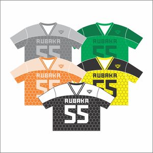 2024 2025 Camisetas de fútbol de estilo retro americano Fábrica al por mayor Nuevos diseños Logotipo cosido Transferencia de calor Corte automatizado - Product Image 5