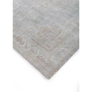 Alfombras de Lana Azul Vintage Hechas a Mano Pae-1654, Rectangulares con Medallón, Patrones Abstractos de Patchwork para Uso Doméstico, para Sala de Estar y Dormitorio - Product Image 2