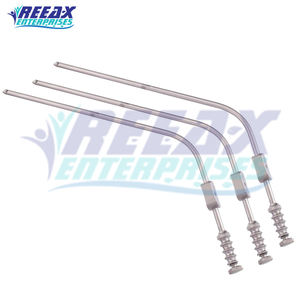 Tube d'aspiration de neurochirurgie personnalisé en acier inoxydable avec logo fabriqué au Pakistan de REEAX ENTERPRISES-Fournisseur d'instruments chirurgicaux - Product Image 5