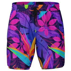 Pantalones Cortos Sublimados para Hombre, Fáciles de Lavar, Material Duradero, Transpirables, Cómodos, Antiarrugas, con los Últimos Diseños - Product Image 1