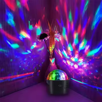 Mini 3W USB Rechargeable LED Disco Ball DJ Lampes Coloré Scène Fête Ampoules Chambre Design Moderne En Plein Air Voyage Camping