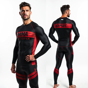 Garde-éruption BJJ personnalisé de haute qualité à impression par sublimation Équipement d'entraînement MMA respirant et durable de haute qualité pour les arts martiaux - Product Image 5