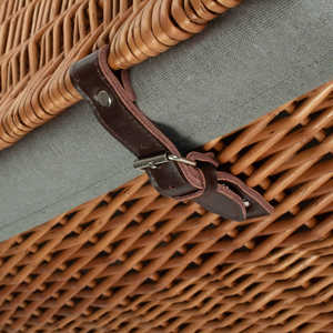 Panier de rangement en osier à double vapeur de 60cm Paniers en osier durables et esthétiques - Product Image 4