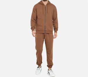 Logotipo personalizado de alta calidad Gsm 400 Jogging Trajes Zip up High Fashion Men Sport Chándal Poliéster Windbreaker Streetwear - Product Image 1