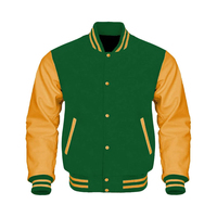 Blouson universitaire respirant personnalisé avec écussons en chenille pour homme, style vintage streetwear, idéal pour l'hiver et les activités de plein air, type Letterman de baseball