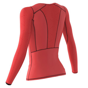 Nuevo diseño Fitness mujer compresión entrenamiento Top Fitness manga larga gimnasio compresión camisas para mujeres - Product Image 6