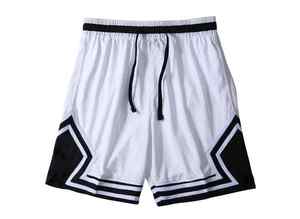 <b>Men's</b> Hot <b>Shorts</b> 100% Polyester Mesh Quick Dry Breathable Eco-Friendly Mid Waist Drawstring Elastic Casual Style <b>White</b> Black - Product Image 2