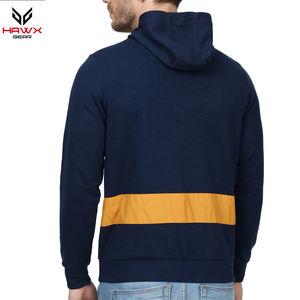Sweat à capuche tendance hiver coupe régulière de haute qualité pour hommes Doublure intérieure solide motif polaire Couleur personnalisée Meilleur - Product Image 3