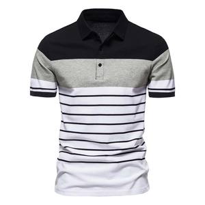 Polo de gran venta para hombre 2025, ropa de calle con estampado personalizado, Polo informal para hombre, camiseta Polo de talla grande con servicio OEM para hombre - Product Image 4
