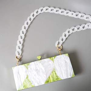 สายสะพายกระเป๋าถือแบบยาว ทำจากเรซิ่นหนา ผลิตด้วยมือ เป็นมิตรกับสิ่งแวดล้อม สามารถปรับแต่งได้ ขายส่ง  สายสะพายกระเป๋าถือแบบมีสไตล์ - Product Image 2