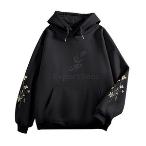 Sudadera con capucha adecuada para bordado personalizado o estampado de logotipo, Sudadera con capucha transpirable de lana acogedora, ideal para uso al aire libre - Product Image 1
