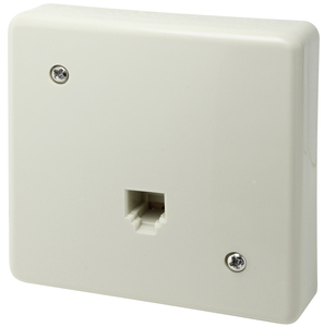 Presa telefonica a 6 posizioni 4 contatti (Electro DH 39.048/6/4) (Confezione blister) - Product Image 1