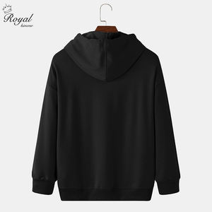 Sudaderas con capucha simples de diseño personalizado de alta calidad para hombres Pantalones de chándal con estampado 3XL de lana de gran tamaño en blanco liso para invierno - Product Image 2