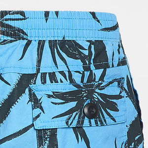 Cheap <b>Lightweight</b> Polyester Sublimation Floral Print Board <b>Shorts</b> Drawstring Waist Hip Pocket Fly <b>Men</b> Summer <b>Shorts</b> - Product Image 6