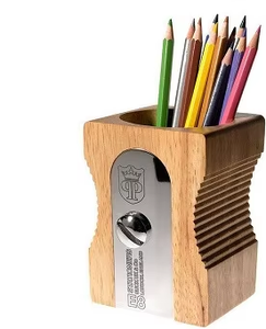 ที่ใส่ปากกาทำจากไม้แบบทะเลโบราณโดยหัตถกรรมคาลวิน - Product Image 5