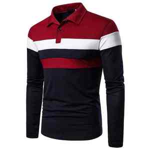 Factory Price <b>Men</b> <b>Long</b> Sleeve Polo <b>Shirts</b> Top Selling <b>Men</b> <b>Long</b> Sleeve Polo <b>Shirts</b> Best Product <b>Men</b> Polo <b>Shirts</b> - Product Image 2