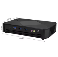 Nueva PC para Juegos AMD R7 7840HS 2025, 4K 60Hz, Wi-Fi 6, M.2 NVME, Computadora con AMD Radeon 780M, Mini PC de Bajo Costo
