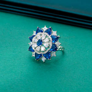 Wholesale High Quality Fashion Classic Finger <b>Ring</b> With Rhodium Plating Fashion Accessory - Product Image 1