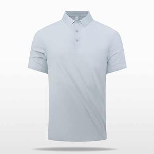 Camisetas Polo para hombre con logotipo personalizado, camiseta de golf con sublimación de poliéster 100%, camisa de negocios y golf con patrón sólido y 3D en blanco - Product Image 1