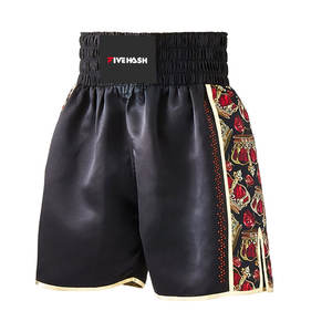 Pantalones Cortos de Boxeo para Entrenamiento y Competición, Artes Marciales Mixtas, Pantalones Cortos de Boxeo de Alta Calidad con Logotipo Personalizado - Product Image 2
