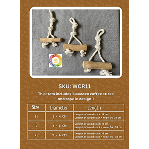 Vente en gros Bâton à mâcher dentaire CHIEN BOIS DE CAFÉ Bâtonnets à mâcher en bois de café véritable Durable - Product Image 4