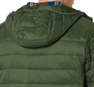 Polyester Customizable Logo Men's Streetwear Hooded <b>Fleece</b> <b>Lined</b> Waterproof Puffer <b>Jacket</b> High Quality Winter OEM - Product Image 6