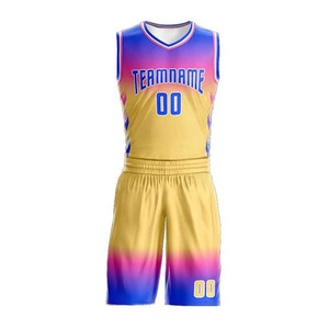 Paquetes de uniformes de baloncesto de equipo completo personalizado tela de secado rápido directo de fábrica OEM precios al por mayor para deportes de verano - Product Image 5