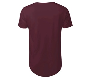 Wholesale Custom Logo Longline T-<b>Shirt</b> Oversized Curved Hem <b>Extended</b> Length Streetwear - Product Image 5