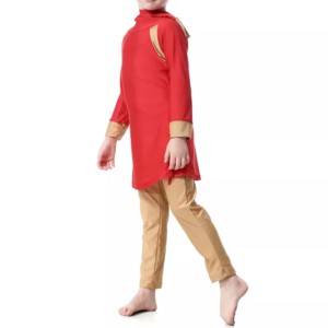 Enfants à la mode musulman enfants fille couverture complète maillots de bain islamique modeste maillot de bain plage couverture complète maillot de bain pour les filles - Product Image 2