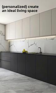 Gabinetes de Cocina RTA Personalizados, Juego de Gabinetes Slim Shaker en Roble Blanco, Diseño de Cocina Moderna Completa para Remodelación del Hogar - Product Image 6