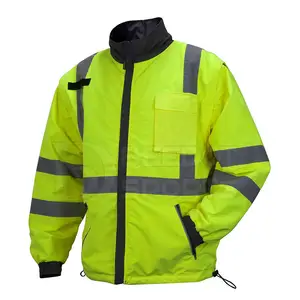 OEM सुरक्षा वस्त्र रेनकोट Workwear गर्म बिक्री सबसे अच्छा बेच सुरक्षा उत्पादों चिंतनशील सुरक्षा जैकेट