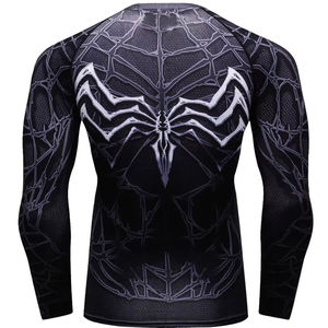 Logotipo personalizado impreso manga larga Rash Guard equipo de sublimación de alto rendimiento para adultos para luchadores BJJ y MMA - Product Image 3