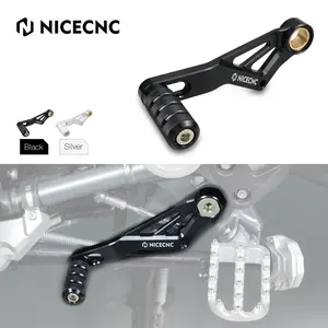 NiceCNC 알루미늄 오토바이 조정 가능한 기어 변속 레버 BMW R1200GS 2013-2018 R1250GS 모험 2019-2024