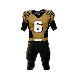 American Football Jerseys and Pants Set | Custom Team Uniforms | Breathable <b>Sports</b> <b>Apparel</b> Wholesale - Product Image 1