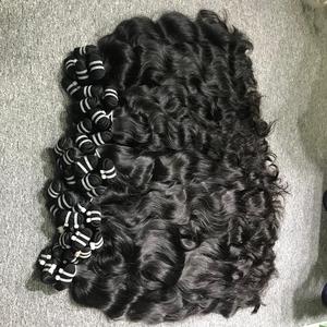 เส้นผมมนุษย์บริสุทธิ์เรียงตามธรรมชาติตามหนังกำพร้าเส้นผมมนุษย์บริสุทธิ์สามารถฟอกสีได้โดยไม่ต้องใช้สารเคมี - Product Image 3