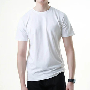 Camisetas Personalizadas al por Mayor, Mezcla de Bambú y Algodón, Transpirables, Antibacterianas, Premium, Suaves - Product Image 2