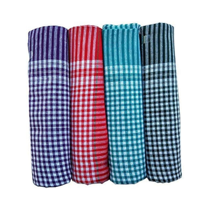 Rustic Green Golf Embroidered Cotton Dish <b>Towels</b> With Contrast <b>Stitch</b> India MOQ 50 GOTS B2B Pr Fast Courier Dispatch Worldwide - Product Image 5