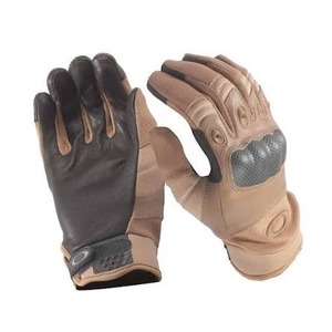 High Quality Leather Pilot Work Gloves Leather Palm Reinforced Anti-Slip Grip Elastic Wristband General Purpose Safety Gloves - Product Image 1