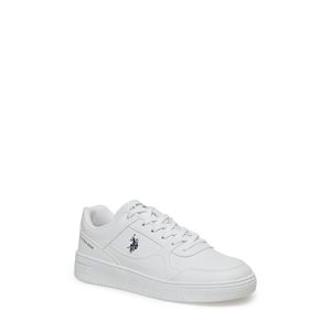 BASE. POLO ASSN. Scarpe Sneaker Casual da uomo bianche Lee 3Pr 101390221 - Product Image 4