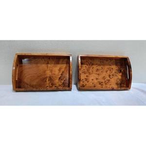 Artesanía de Madera de Tuya Marroquí de Lujo, Hecha a Mano, Raíz de Tuya Natural, Decoración Tradicional Marroquí para el Hogar, Regalo - Product Image 1