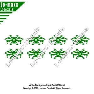 Victory Markings Unique Graphic Design Drone Hunter Die Cut <b>Vinyl</b> <b>Decal</b> Decorative Sticker - Product Image 1