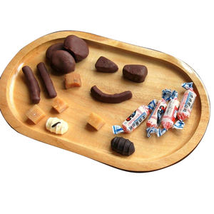 Bandeja de hoteles y restaurantes de estilo único de forma redondeada de aspecto recién llegado para servir comida y fruta en hoteles y restaurantes - Product Image 6