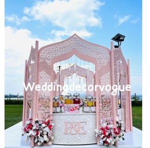 ชุดแมนเด็บไฟเบอร์ทำมือสำหรับงานแต่งงานงานกิจกรรมทางวัฒนธรรมและการแต่งงานพร้อมรายละเอียดศิลปะและการตั้งค่าแสงสว่าง - Product Image 6