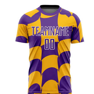 Tenue de sport de football personnalisée en usine avec maillot et short de football entièrement sublimés - Product Image 4