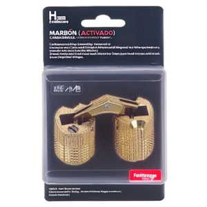 Bisagra cilíndrica de latón Hettich de 14 mm de un solo orificio, mecanizada para taladrar, para muebles - Product Image 2