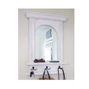 Azora Industries Miroir mural en bois avec finition vintage pour intérieurs de maison élégants Miroir de chambre à coucher de couloir - Product Image 6