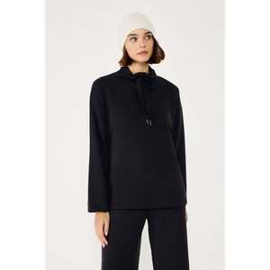 Sweat-shirt à capuche bleu - Product Image 1