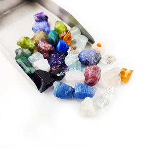 <b>Raw</b> <b>Amethyst</b> Beads 3mm Drilled <b>Amethyst</b> Beads Birthstone Healing Energy Crystal Loose Gemstones Beads for Necklace and Jewelry - Product Image 4