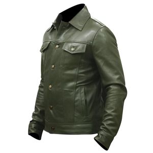 Chaquetas de Motocicleta de Cuero Personalizadas al por Mayor, Impermeables, Transpirables, Ligeras, con Múltiples Bolsillos, Resistentes al Fuego y al Viento - Product Image 5